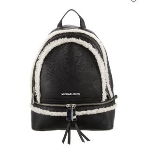 MICHAEL KORS FUR TRIM BACKPACK (OFFERS ACCEPTED)